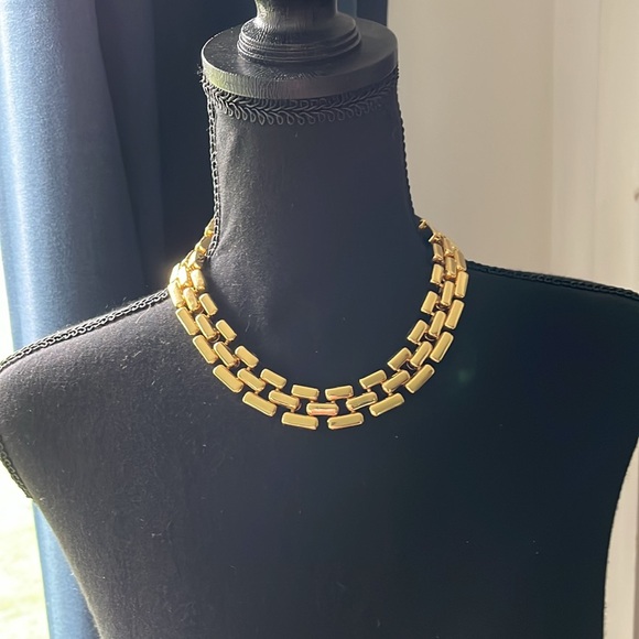 J.Crew necklace gold  tone new with tags - Picture 3 of 4